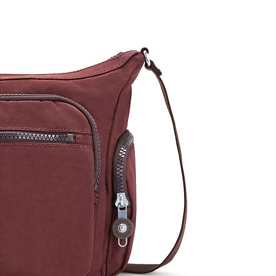 Kipling Gabbie Small Crossbody Táska Piros Szürke | HU 1135UZ